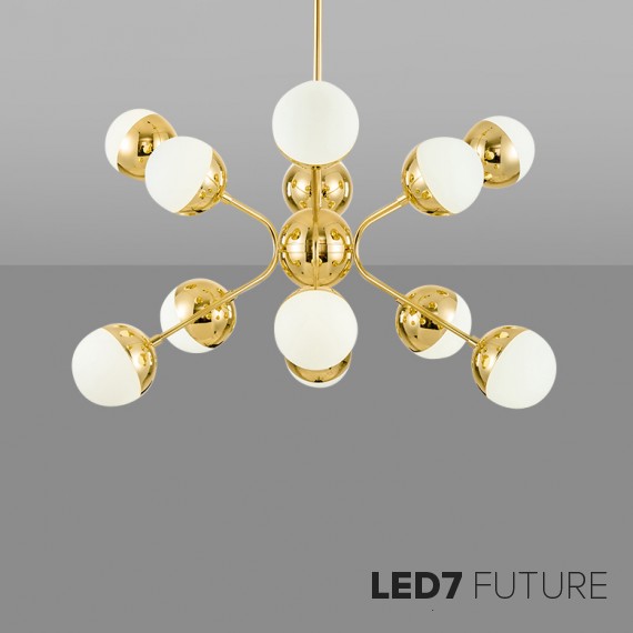 Loft Industry Modern - Lego Ball Chandelier